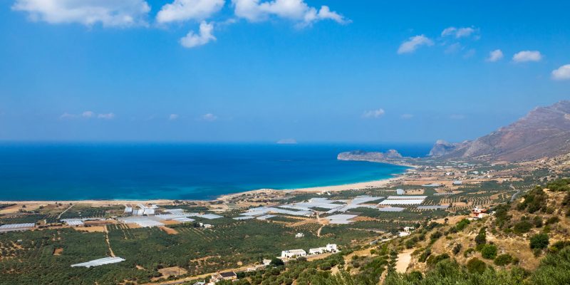 falassarna bay chania beach joel rustic villa